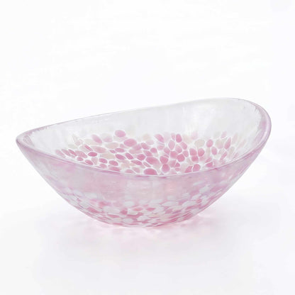 Cherry Blossom Petal Glassware Collection by Tsugaru Vidro