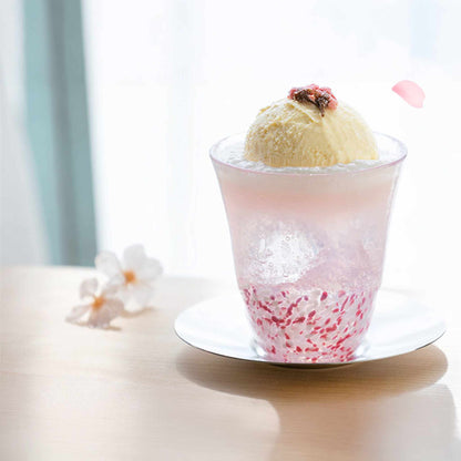Cherry Blossom Petal Glassware Collection by Tsugaru Vidro