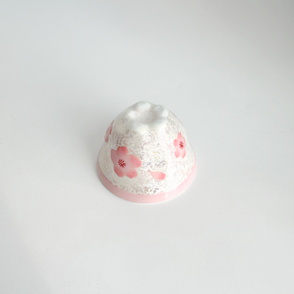 Cherry Blossom Handmade Teapot and Cup Set -  Pink