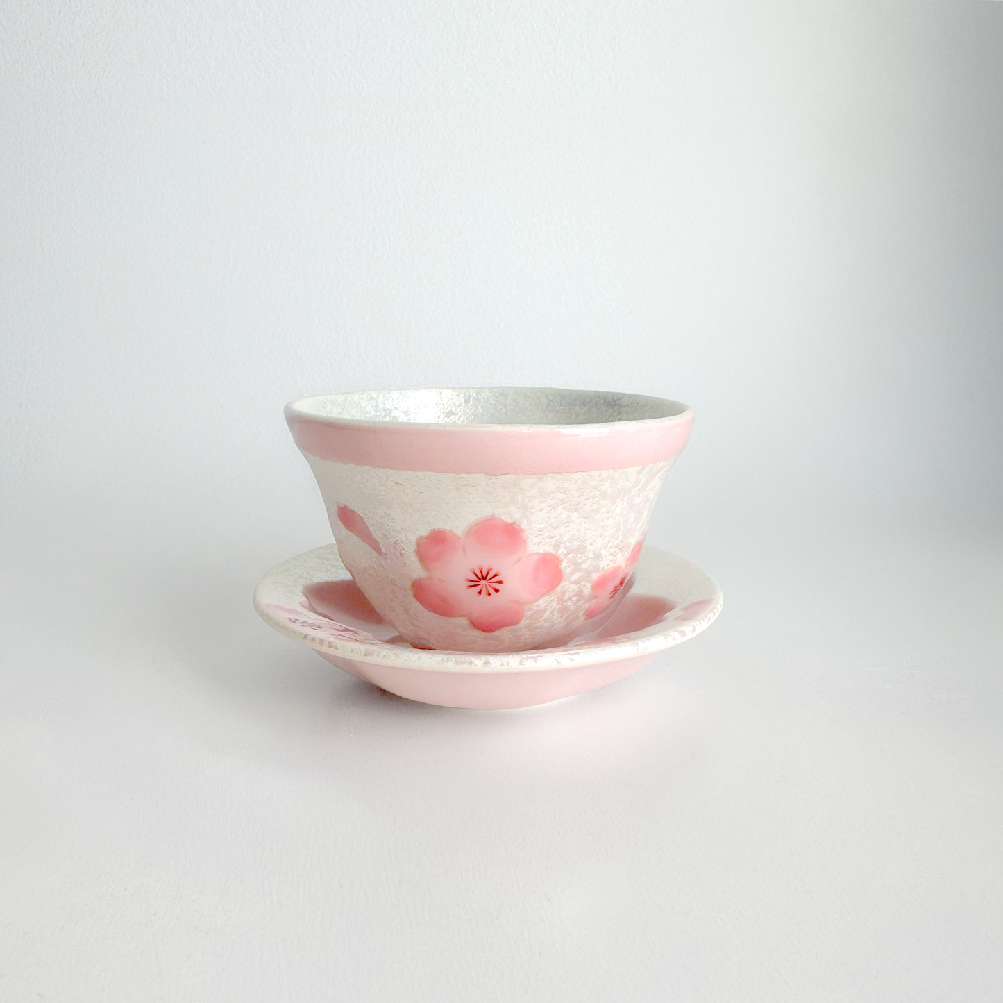 Cherry Blossom Handmade Tea Cup