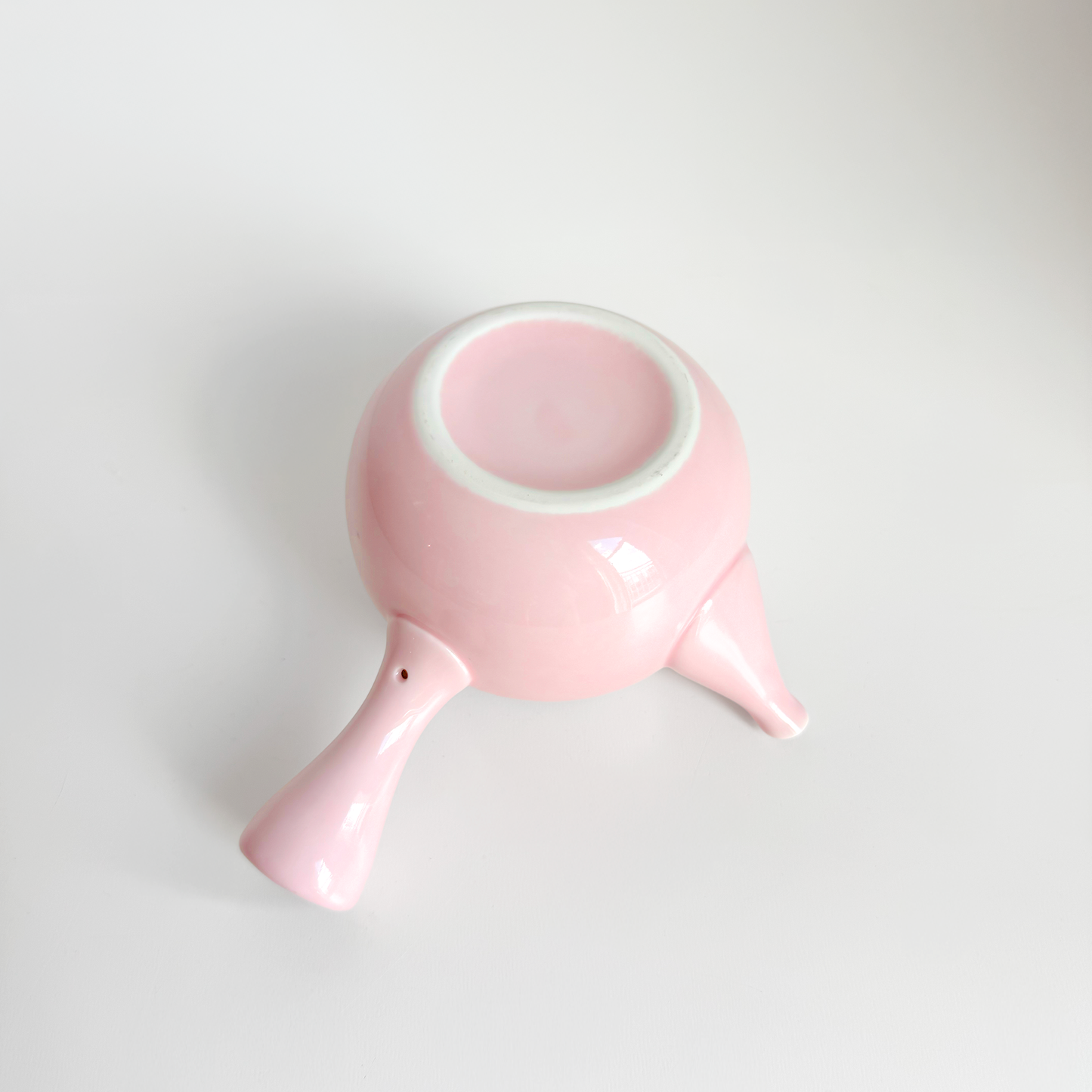 Cherry Blossom Handmade Teapot and Cup Set -  Pink