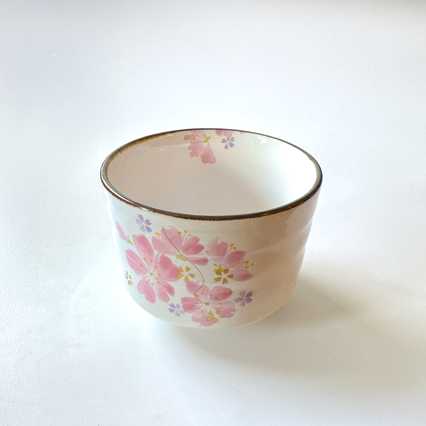 Handmade Matcha Bowl Set with Whisk & Scoop - Cherry Blossom