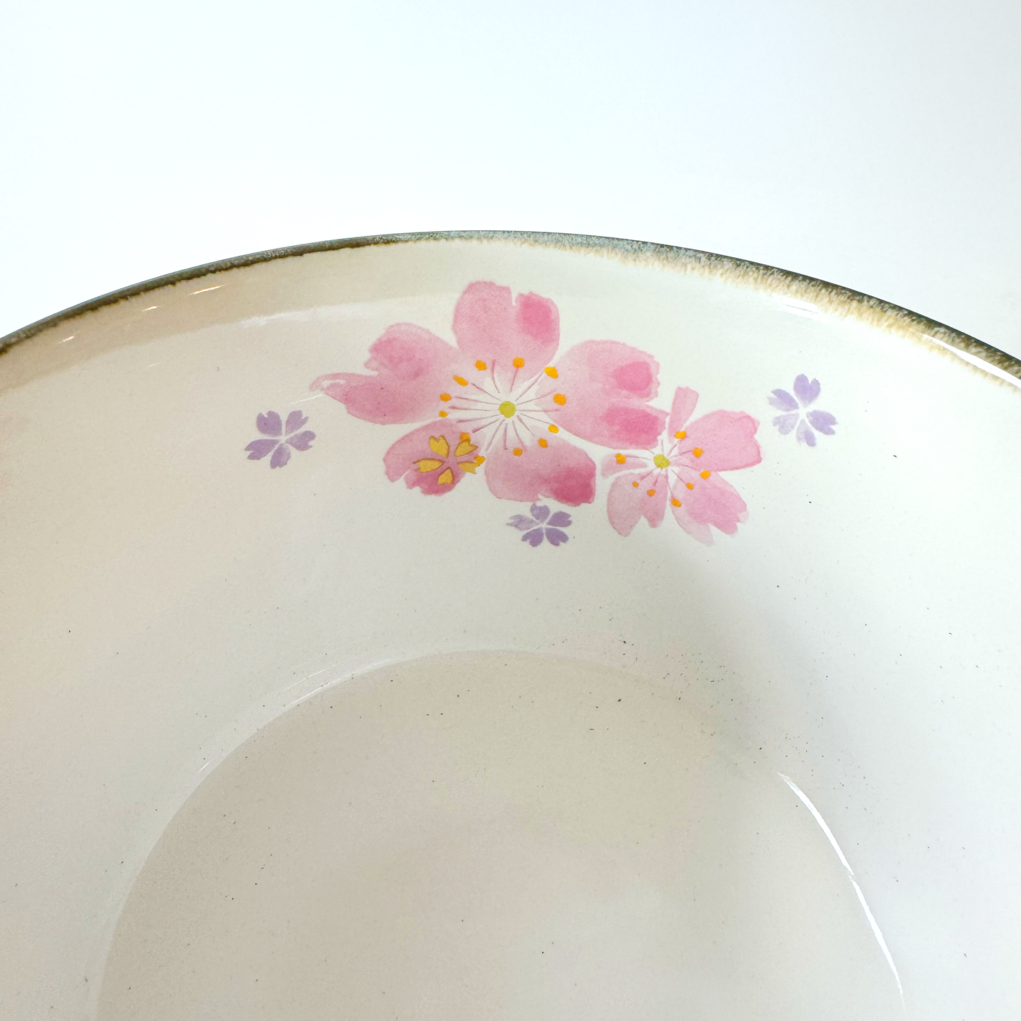 Handmade Matcha Bowl Set with Whisk & Scoop - Cherry Blossom