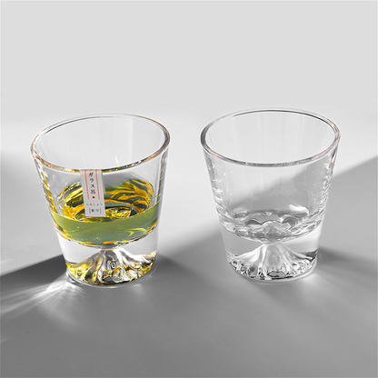 Mt. Fuji Whiskey Glass Series by Tajima Glass