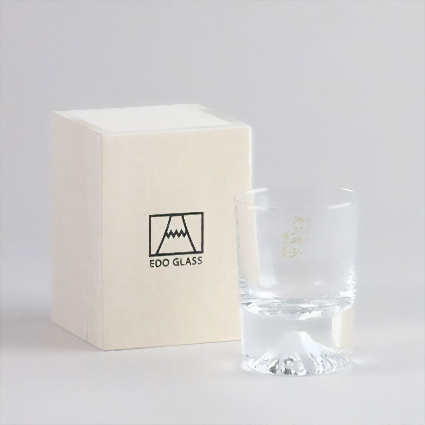 Mt. Fuji Double Shot Glass by Tajima Glass