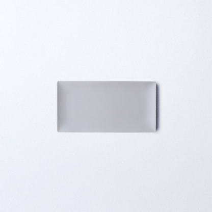 Matte Hasami Ware Handmade Rectangle Plate