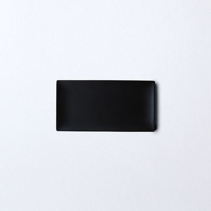 Matte Hasami Ware Handmade Rectangle Plate
