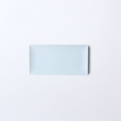 Matte Hasami Ware Handmade Rectangle Plate