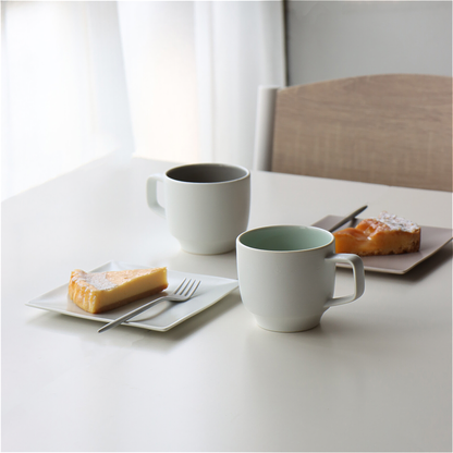 Matte Hasami Ware Handmade Square Plate