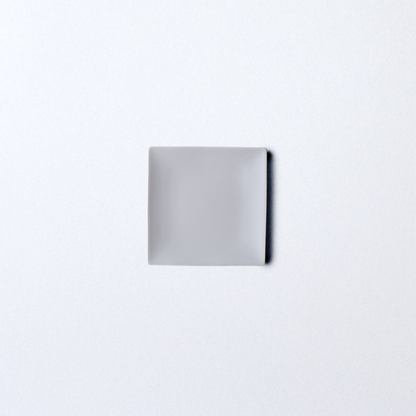 Matte Hasami Ware Handmade Square Plate