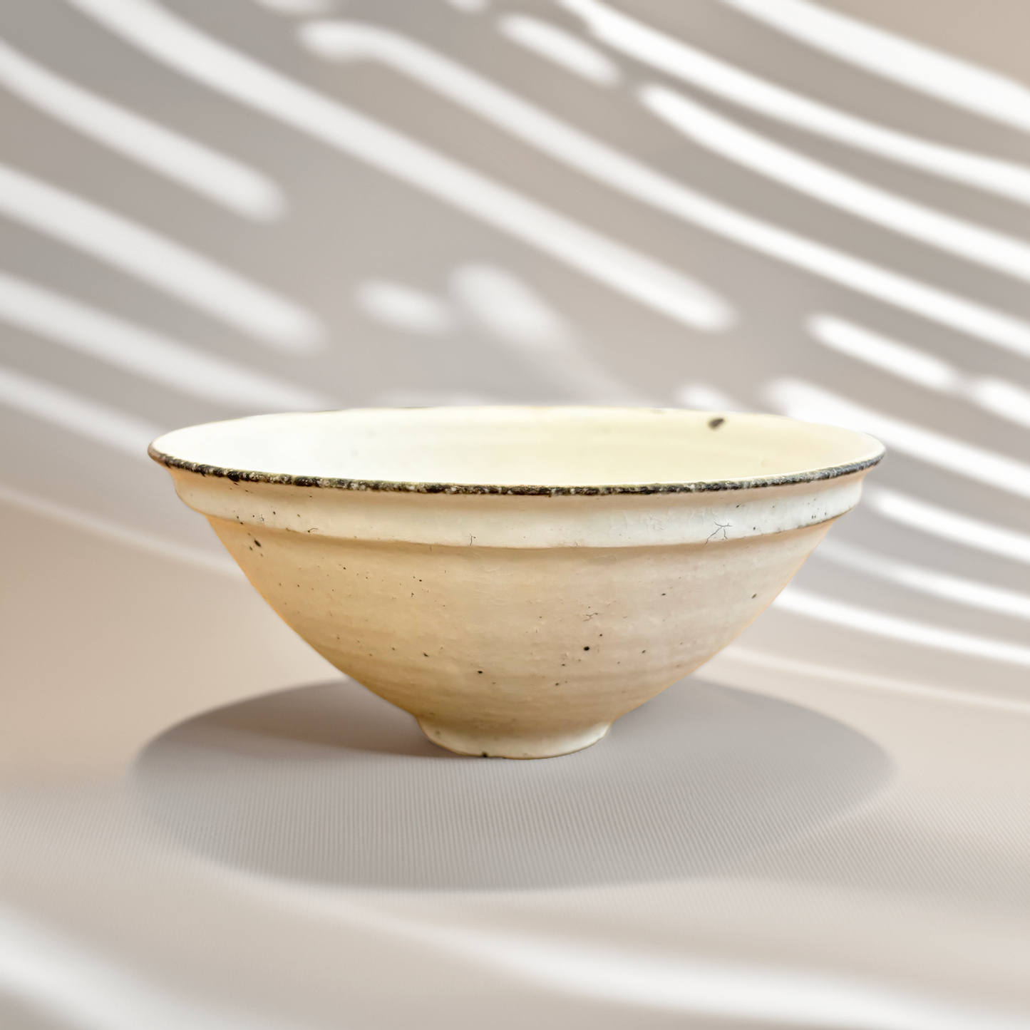 Kohiki Handmade Flared-Rim Bowl by Takashi Sogo - [Limited Qty]
