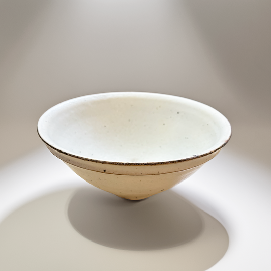 Kohiki Handmade Flared-Rim Bowl by Takashi Sogo - [Limited Qty]