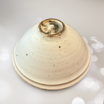 Kohiki Handmade Flared-Rim Bowl by Takashi Sogo - [Limited Qty]