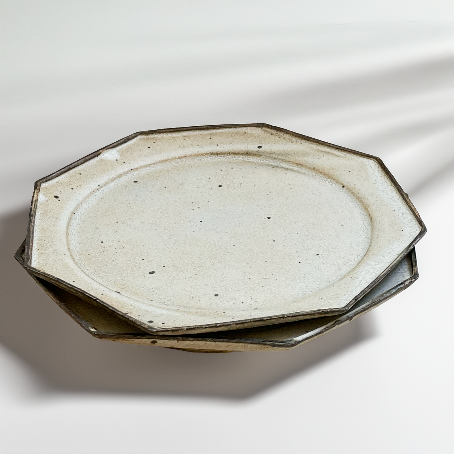 Kohiki Handmade Octagonal Plate by Takashi Sogo - [Limited Qty]