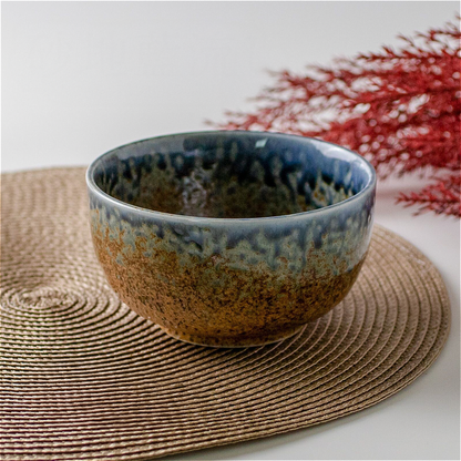 The Sandy Blue Mino Ware Porcelain Bowl - S/M/L