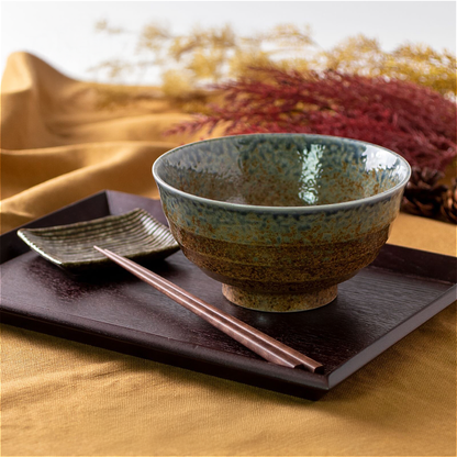 The Sandy Blue Mino Ware Porcelain Bowl - S/M/L