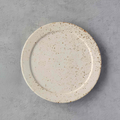 B&W Sabi Handmade Mug with Saucer - Black/White