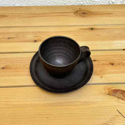 Kyuuko Handmade Cup with Saucer - [Limited Qty]