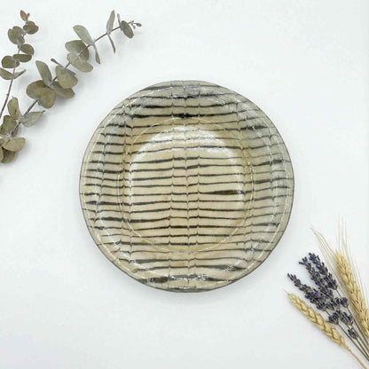 Slipware Handmade Small Plate by Momoko Shiohata - [Limited Qty]