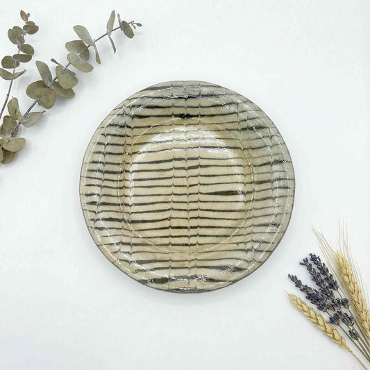 Slipware Handmade Small Plate by Momoko Shiohata - [Limited Qty]