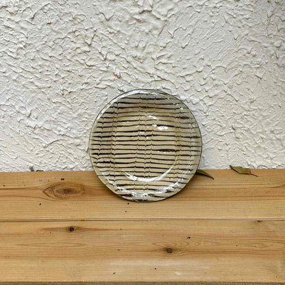 Slipware Handmade Small Plate by Momoko Shiohata - [Limited Qty]