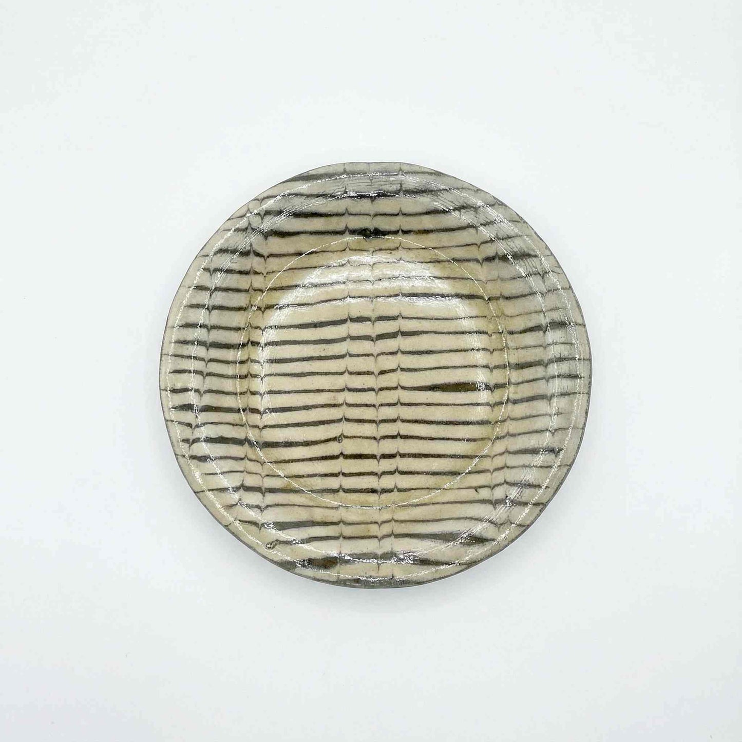 Slipware Handmade Small Plate by Momoko Shiohata - [Limited Qty]