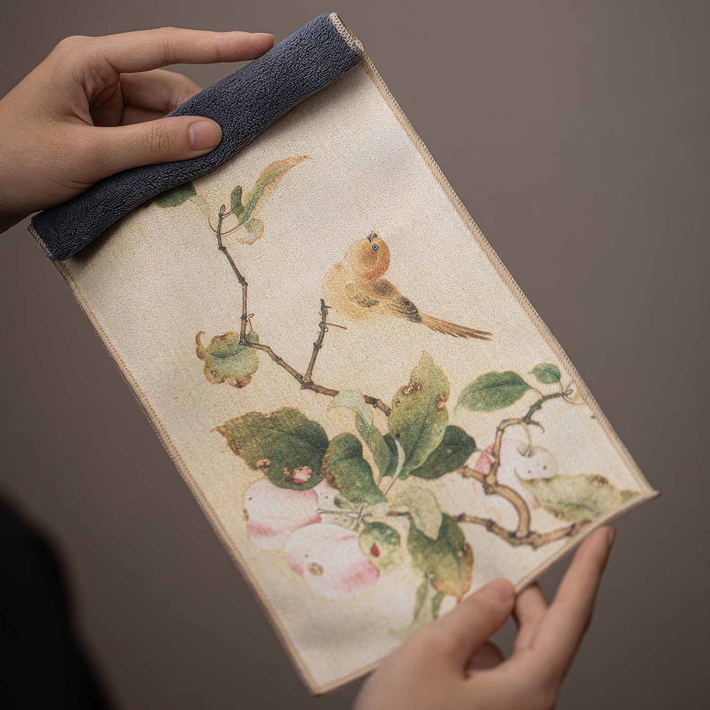 Blue&White Flint Red Handmade Matcha Bowl Set with Accessories