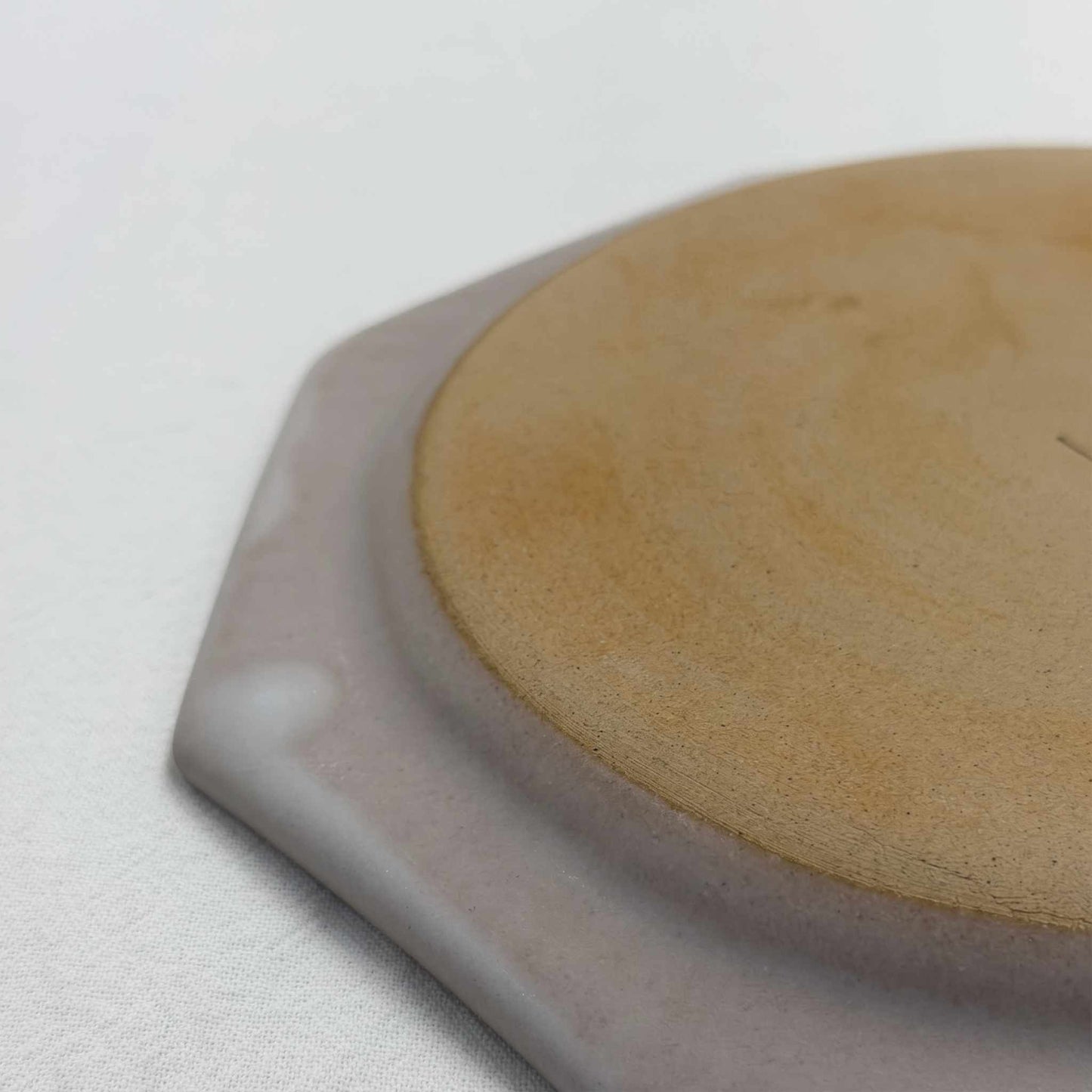 Kurashima Handmade Octagonal Plate - M/L
