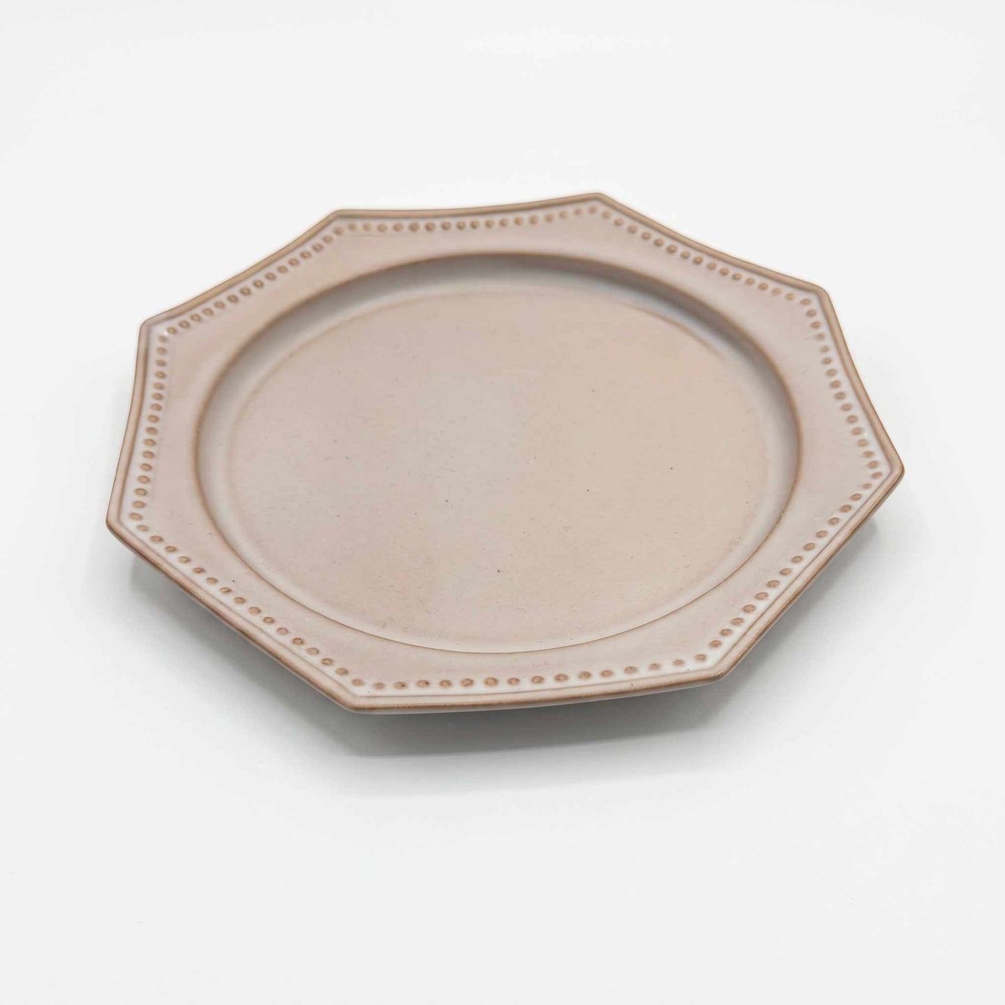 Kurashima Handmade Octagonal Plate - M/L