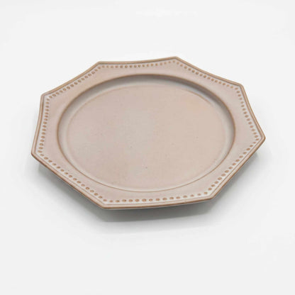 Kurashima Handmade Octagonal Plate - M/L