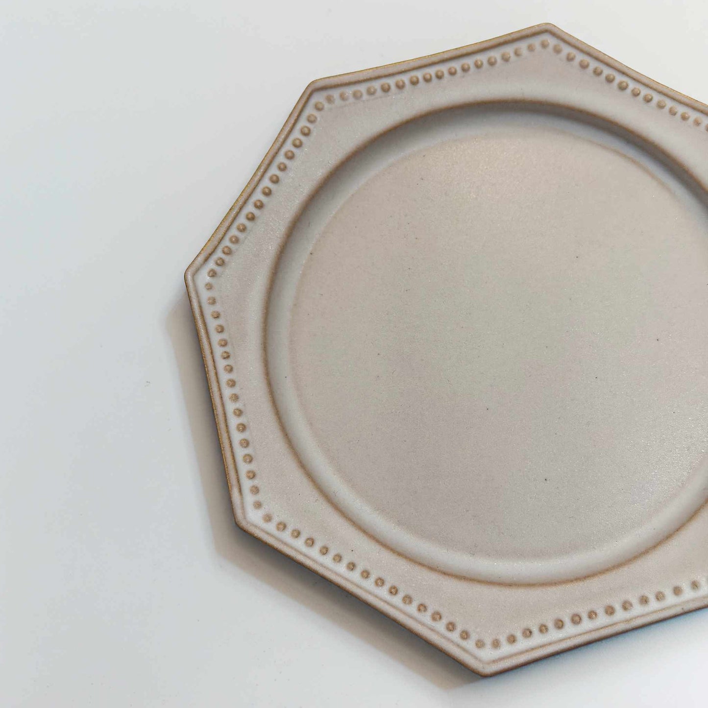 Kurashima Handmade Octagonal Plate - M/L