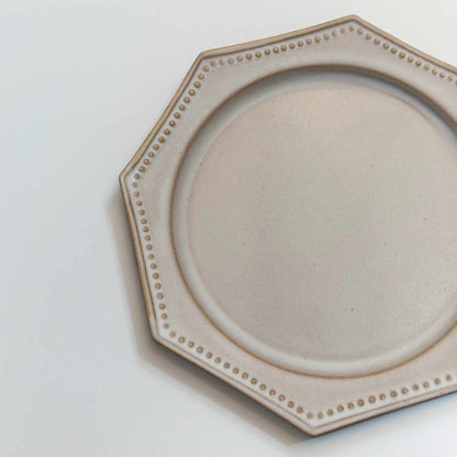 Kurashima Handmade Octagonal Plate - M/L