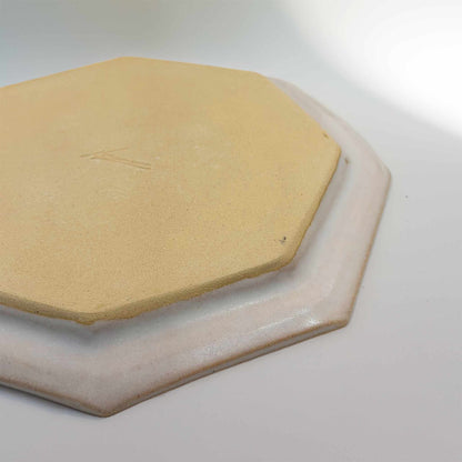Kurashima Handmade Octagonal Plate - M/L