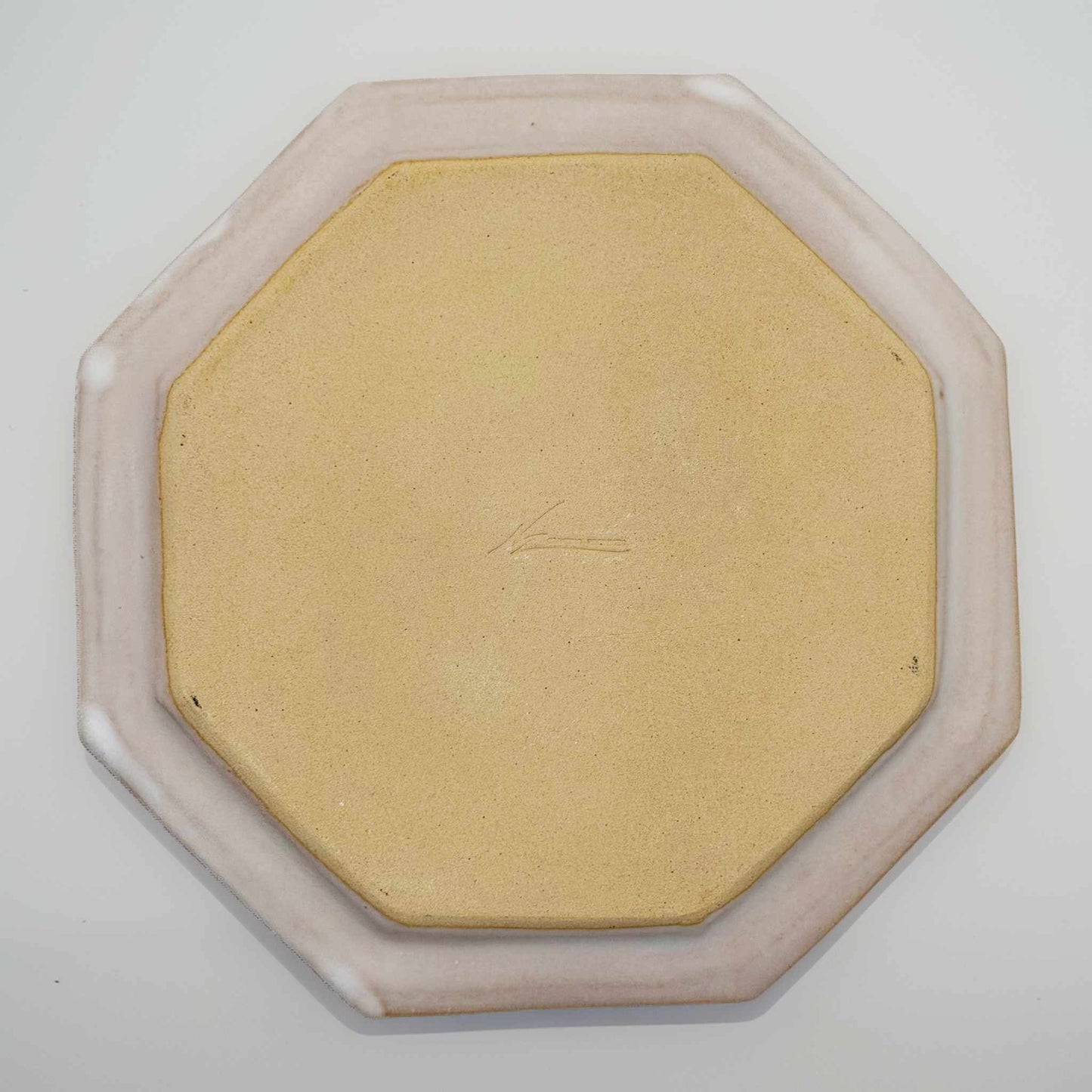Kurashima Handmade Octagonal Plate - M/L