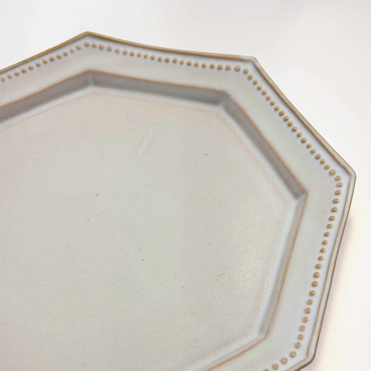 Kurashima Handmade Octagonal Plate - M/L