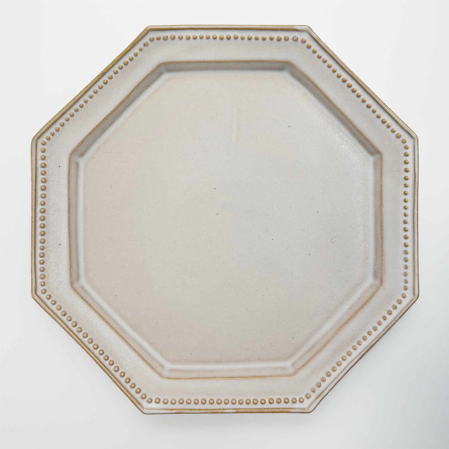 Kurashima Handmade Octagonal Plate - M/L