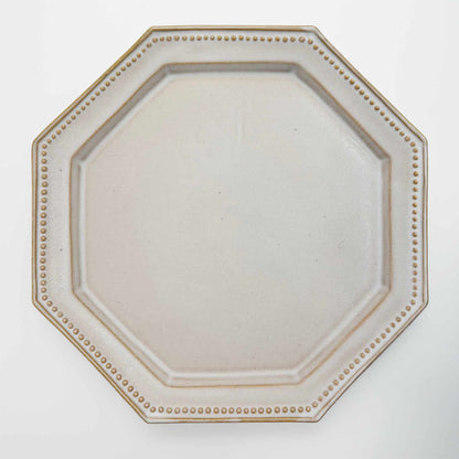Kurashima Handmade Octagonal Plate - M/L