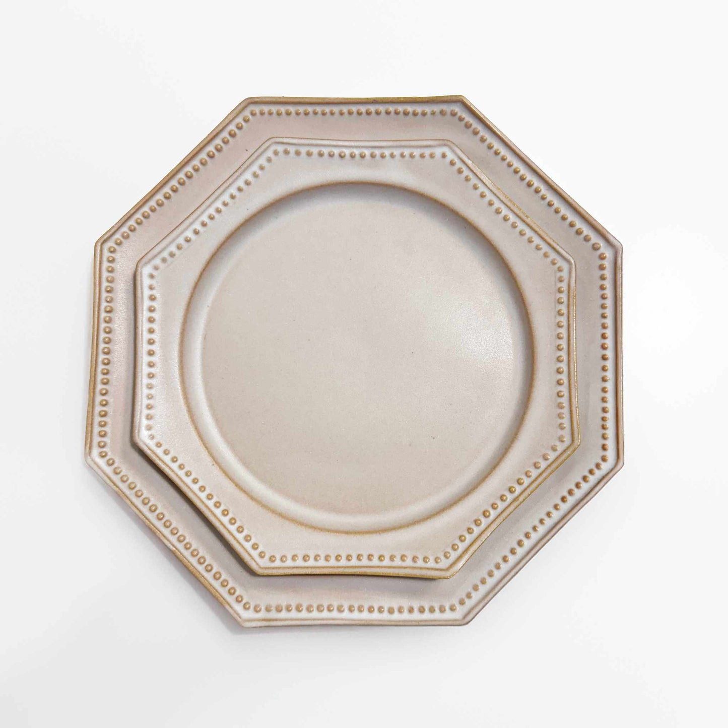 Kurashima Handmade Octagonal Plate - M/L