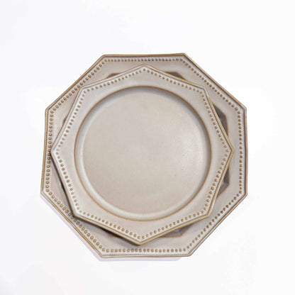 Kurashima Handmade Octagonal Plate - M/L