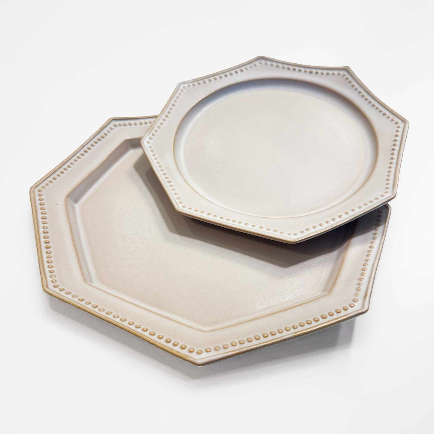 Kurashima Handmade Octagonal Plate - M/L