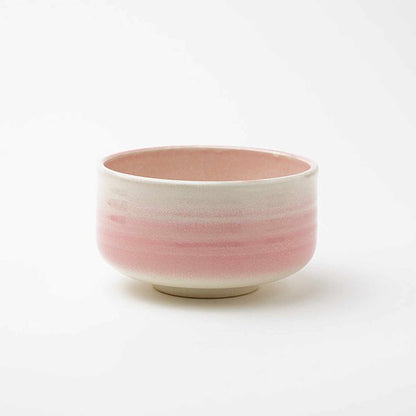 Handmade Hasami Ware Matcha Bowl Set with Whisk - Blue Blower