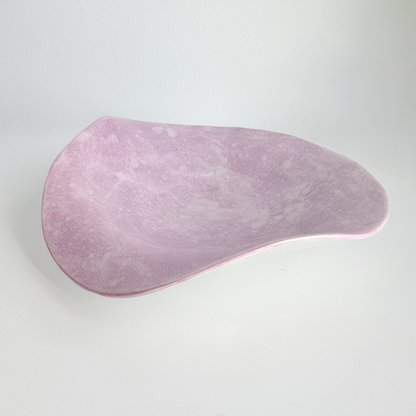Ocean Bubble Handmade Curvy Bowl - Purple