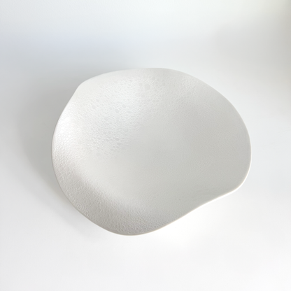 Ocean Bubble Handmade Curvy Bowl - White