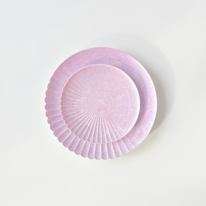 Ocean Bubble Handmade Dinnerware Set - Purple