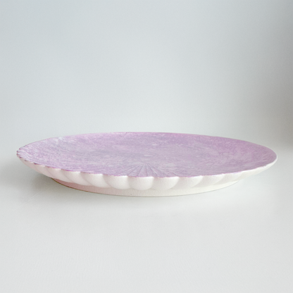 Ocean Bubble Handmade Dinnerware Set - Purple