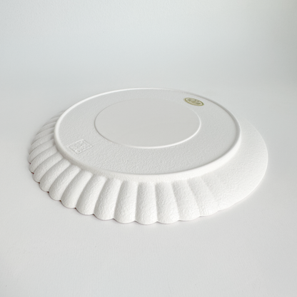Ocean Bubble Handmade Plate - Large 9.0 in Purple