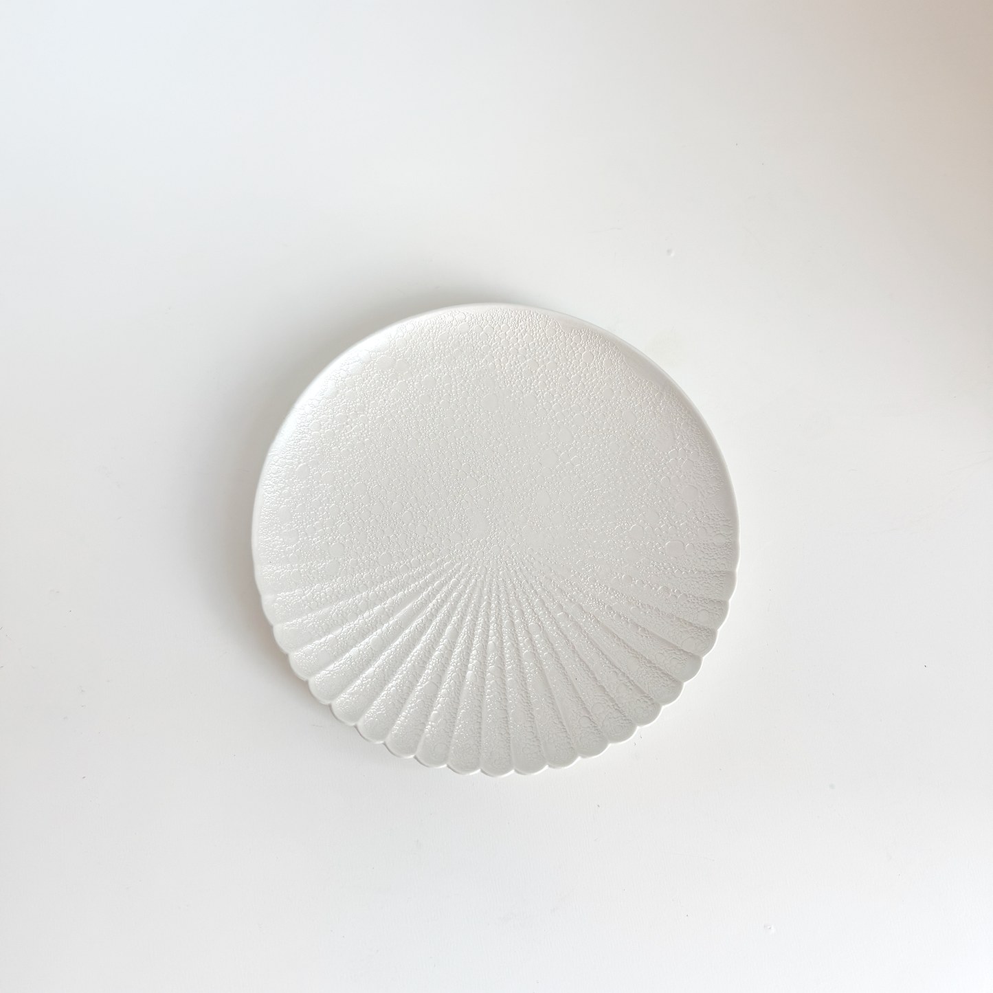 Ocean Bubble Handmade Dinnerware Set - White