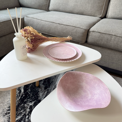 Ocean Bubble Handmade Dinnerware Set - Purple