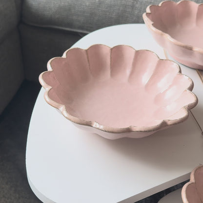 Kaneko Kohyo Rinka Handmade Bowl - Pink