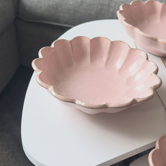 Kaneko Kohyo Rinka Handmade Bowl - Pink